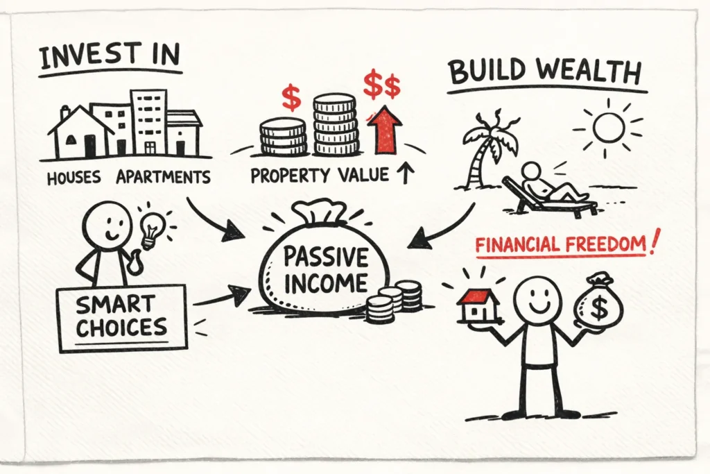 how smart investors build wealth through real estate
