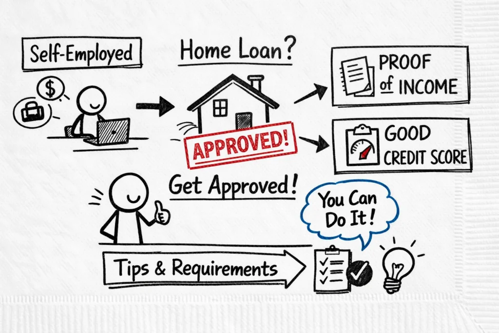 self employed home loan how to qualify and get approved