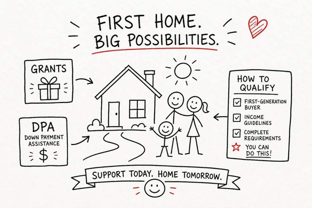 first generation home buyer grants dpa and how to qualify 1780497796408