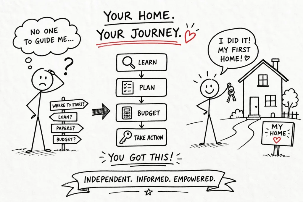 how to buy your first home without family guidance 1781040690528