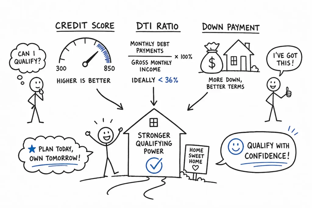 mortgage qualification guide credit dti and down payment 1784289951768