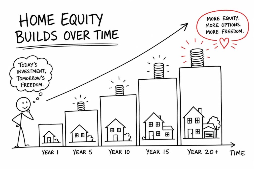 how much home equity you build over time real numbers 1791720201392