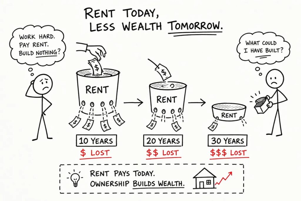how much wealth renters lose over 10 20 and 30 years 1791633820753