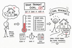 how to set down payment saving goals that actually work 1791547423185